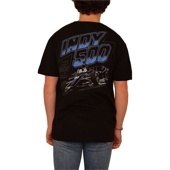 Indy 500 Mens Phantom Graphic T-Shirt, Black, NWT - Picture 3 of 5